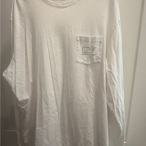 Vineyard Vines Classic White Long Sleeve Tee